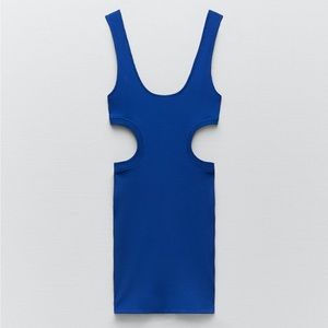 Blue ZARA dress